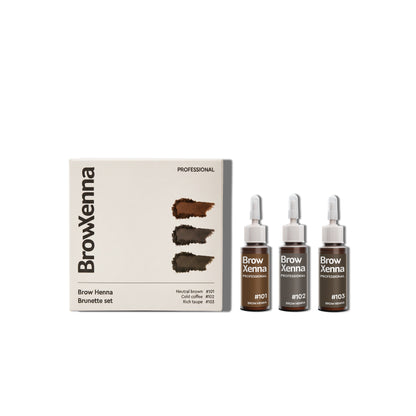 BROW HENNA BRUNETTE SET