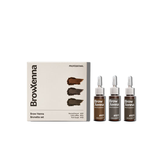 BROW HENNA BRUNETTE SET